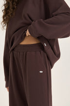 LOOM Waffle Wide Leg Trousers