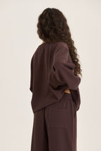 LOOM Waffle Wide Leg Trousers