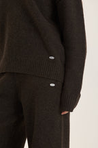 LOOM Knit Collared Sweatshirt