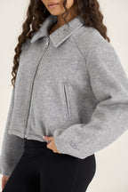 Wool Blend Soft Shell Jacket