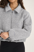 Wool Blend Soft Shell Jacket