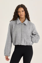 Wool Blend Soft Shell Jacket