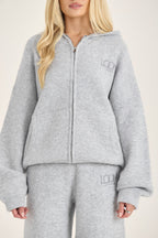 LOOM Knit Zip Through Hoodie