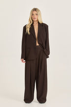LOOM Tailored Barrel Leg Trousers